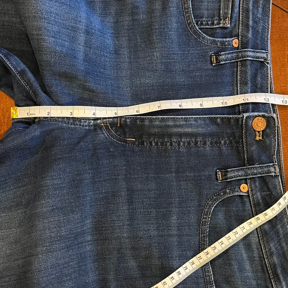 Madewell curvy high-rise skinny jeans. Soft, slimming, stretchy. Medium Blue. 28 - Picture 11 of 13